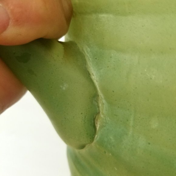 hand blown glass pitcher - Picture 9 of 9